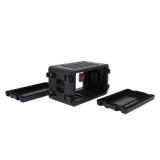 Ударопрочный пластиковый Рэковый кейс 6 юнитов KZCASE@RACK6U30