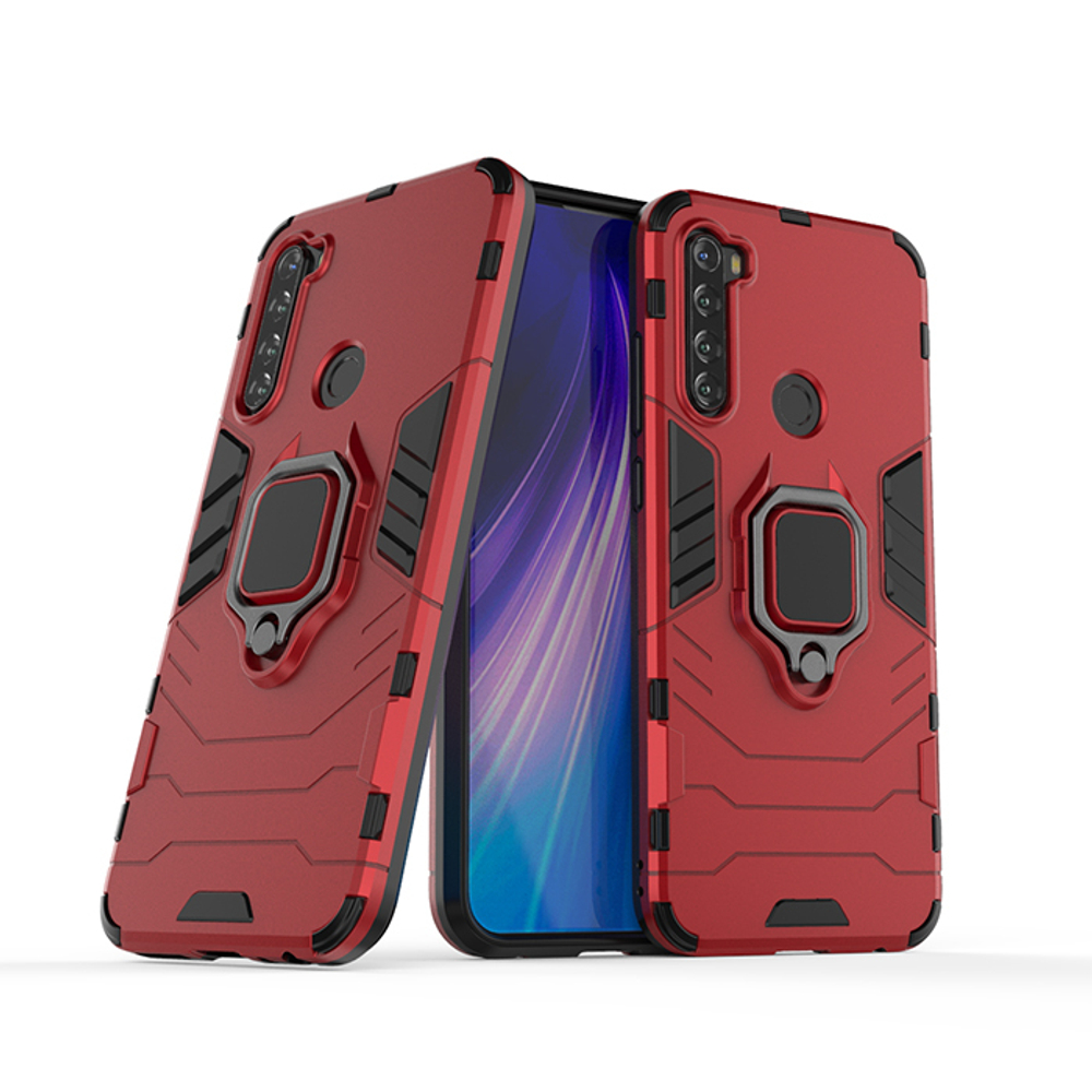 Противоударный чехол с кольцом Panther Case для Xiaomi Redmi Note 8T