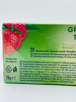 Чай зеленый Lipton с красными фруктами, 20 пакетиков, 28 г