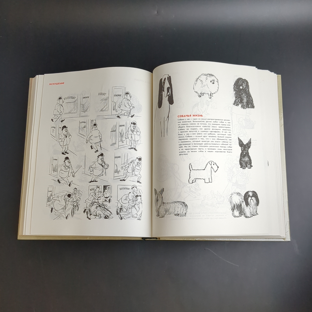 Книга Херлуф Бидструп Избранное Политические карикатуры Юмористические рисунки Путевые зарисовки 1982 Тираж 50000