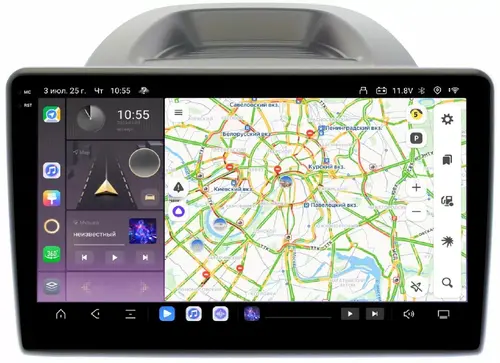 Магнитола для Ford Ecosport 2017-2019 - Kuberg OL-1283 QLed+2K, Android 13, Быстрейшая, CarPlay, 4G SIM-слот