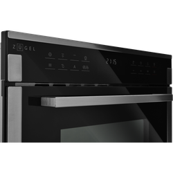 Встраиваемый компактный духовой шкаф с СВЧ ZUGEL ZOE610X