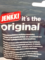 Жевательная резинка Jenkki Original Salmiac с ксилитом 100 г (из Финляндии)