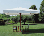 Зонт профессиональный телескопический 3х4 м Scolaro Palladio Telescopic, натуральный, слоновая кость