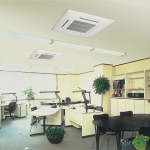 Сплит-система кондиционер кассетный Hisense AUC-48UX4SFA/AUW-48U6SP1 на 120 м²