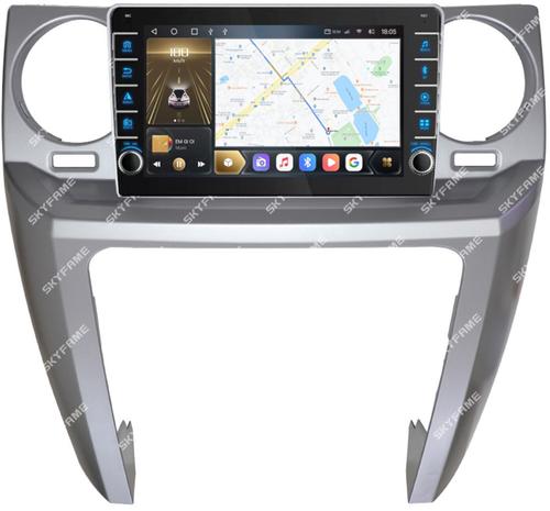 Магнитола для Land Rover Discovery 3 2005-2009 (закругленные углы) - Kuberg SF-9703-2 (кнопки и крутилки), Android 12, Быстрая, CarPlay, 4G SIM-слот