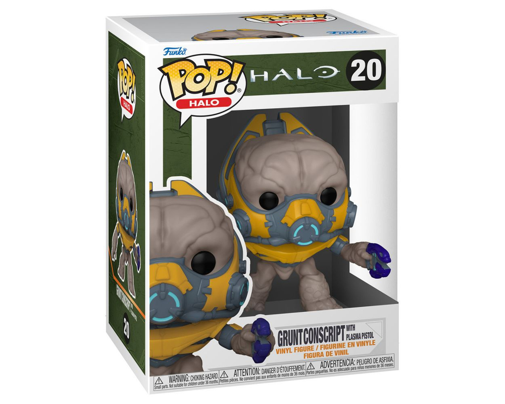 Фигурка Funko POP! Halo: Grunt Conscript with Plasma Pistol "20"