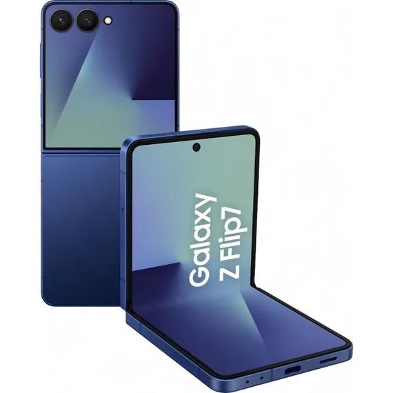 Смартфон Samsung Galaxy Z Flip7 12/256 ГБ Синий Blue Shadow