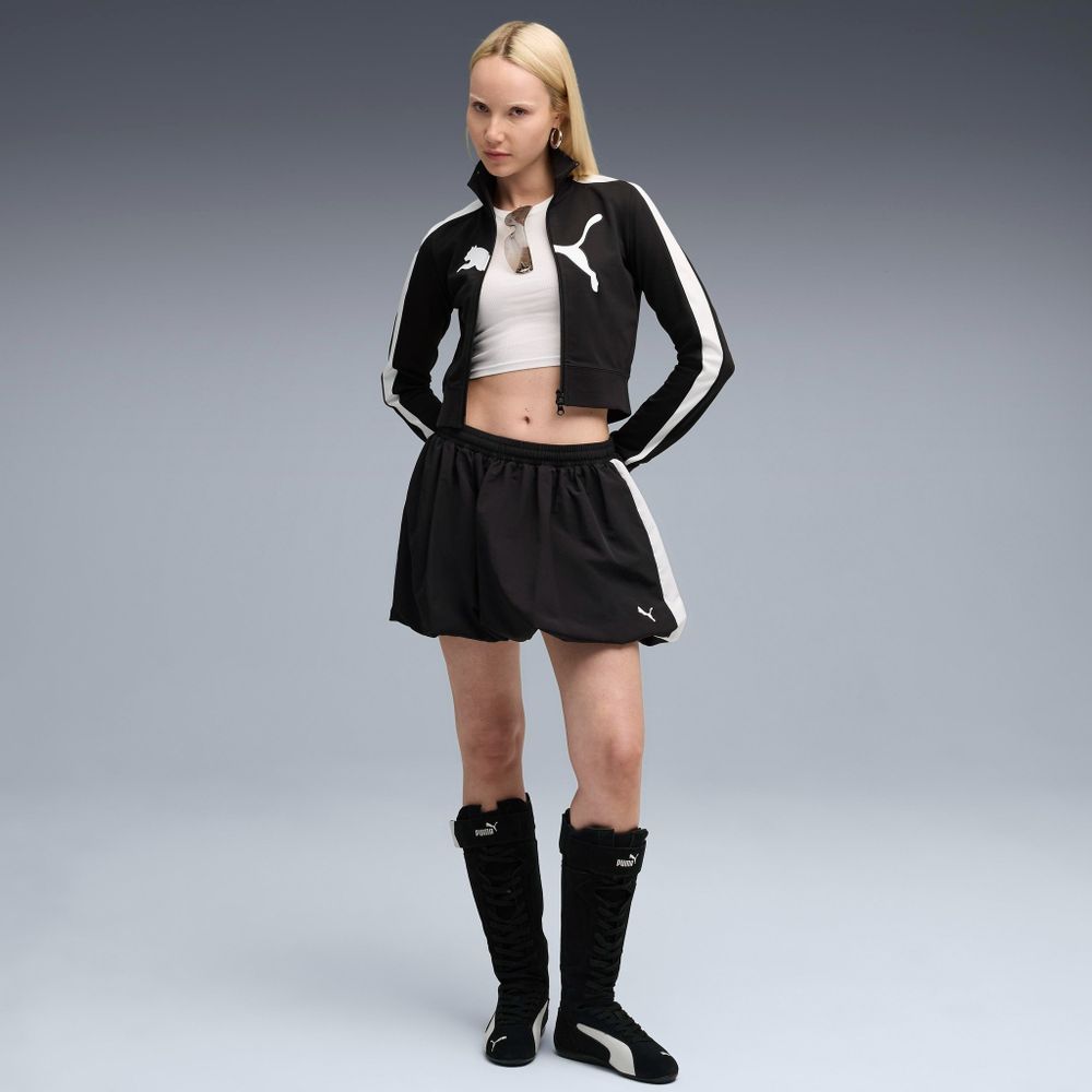 Толстовка женская PUMA FUTURE.PUMA.ARCHIVE T7 Slim Cropped Track Jacket