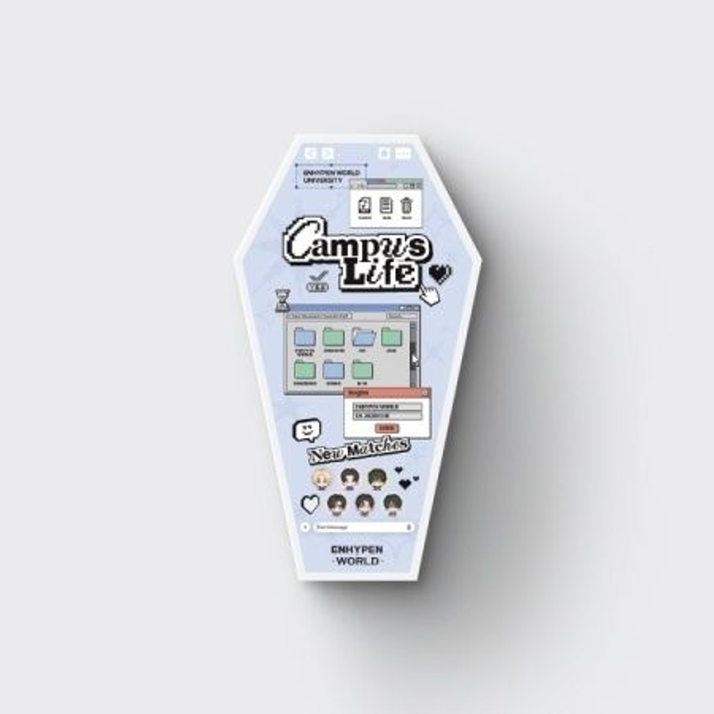 товары ENHYPEN - WORLD COUPON CARD COLLECTION CAMPUS LIFE SPECIAL Version