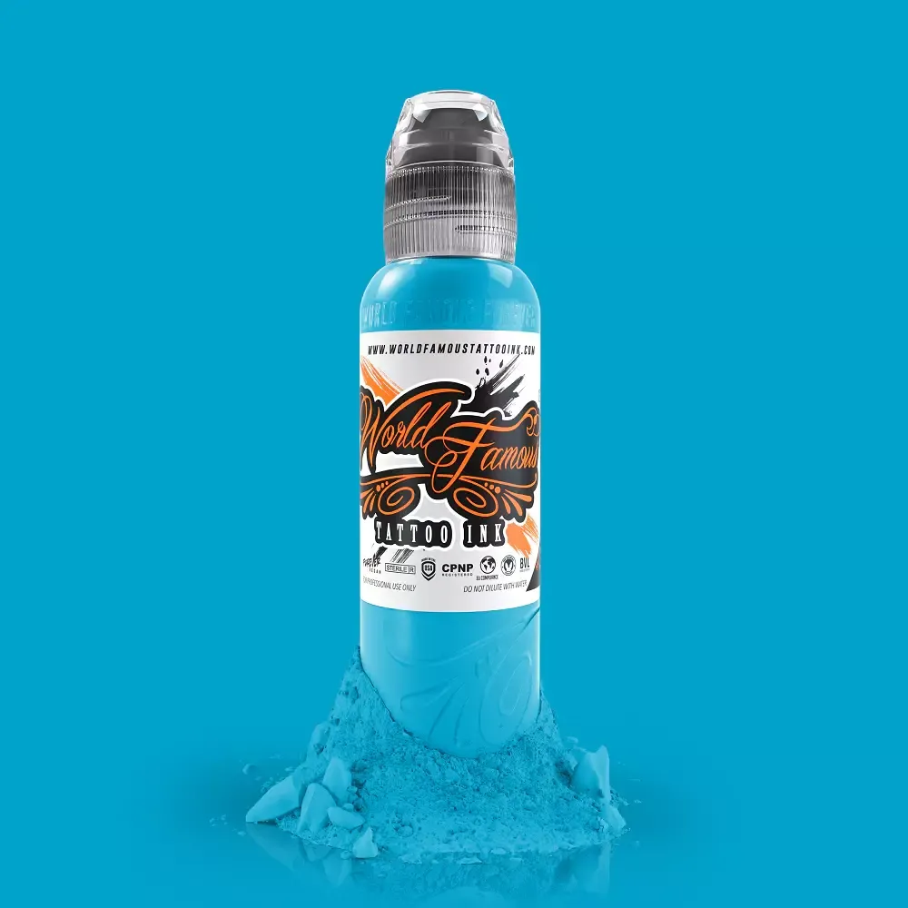 World Famous Ink Greenland Ice Blue