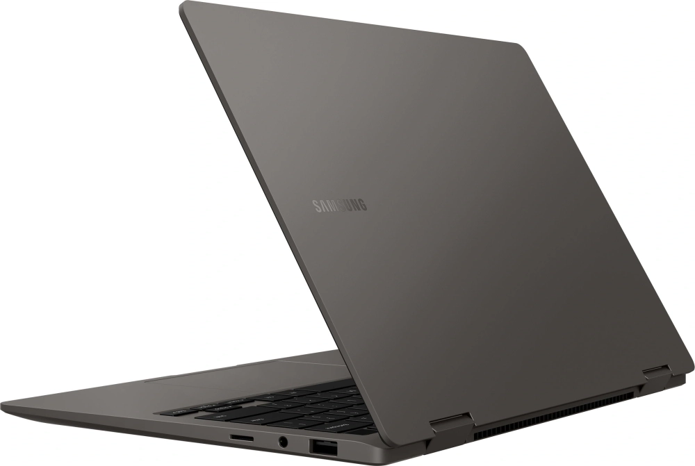 Ноутбук Samsung Galaxy book 3 360 NP730 Core i7 1355U 16Gb SSD512Gb Intel Iris Xe graphics 13.3" AMOLED Touch FHD (1920x1080) Windows 11 Home graphite WiFi BT Cam (NP730QFG-LA1IN)