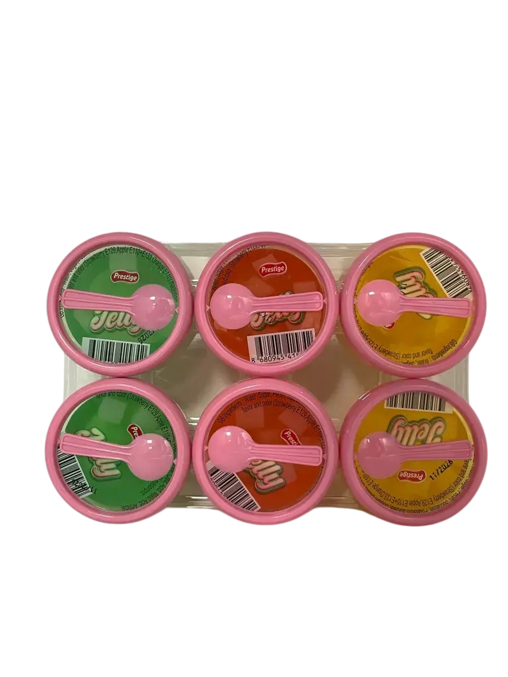 Фруктовое желе с кусочками фруктов , Round Jelly