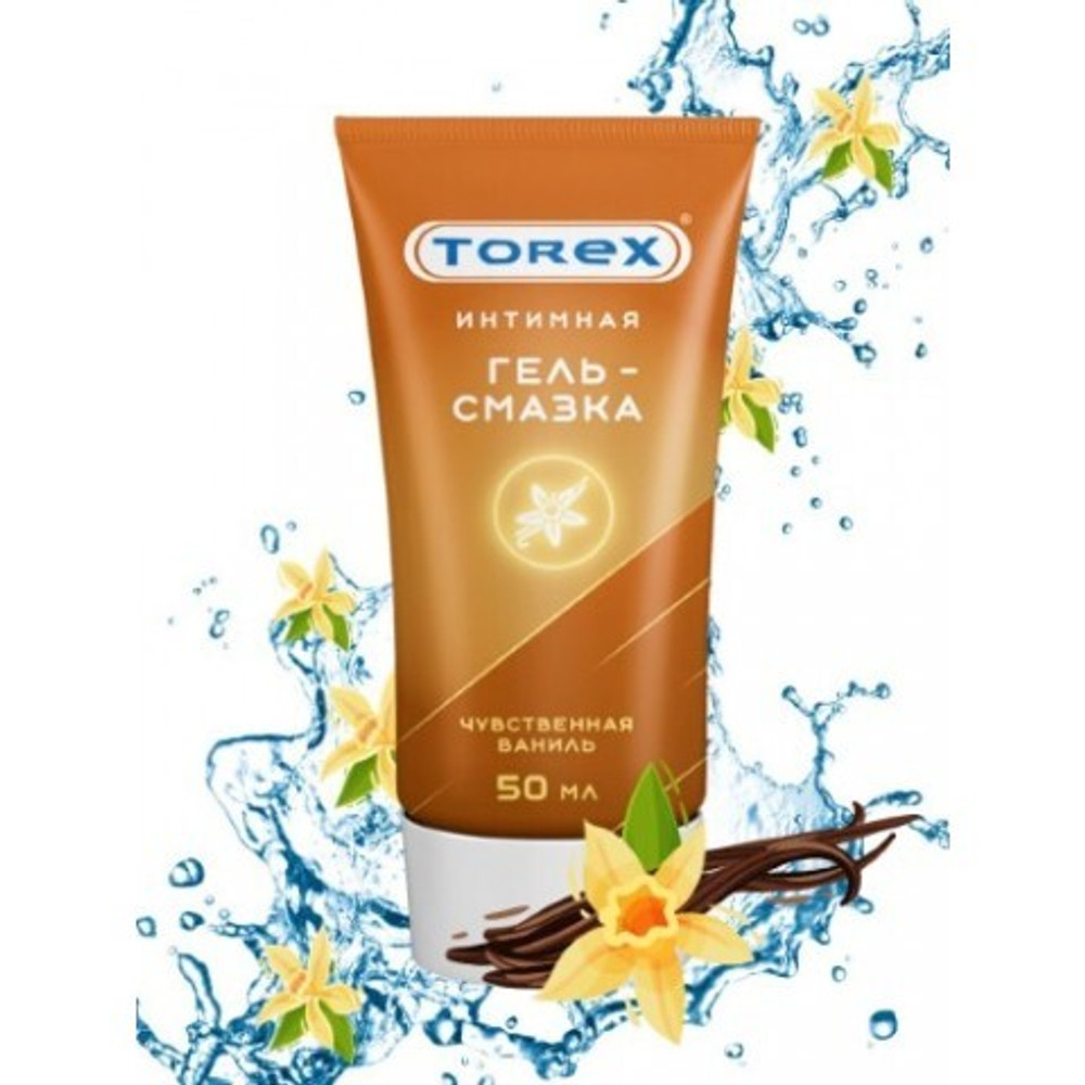 Гель-смазка TOREX Чувственная ваниль туба 50 мл.