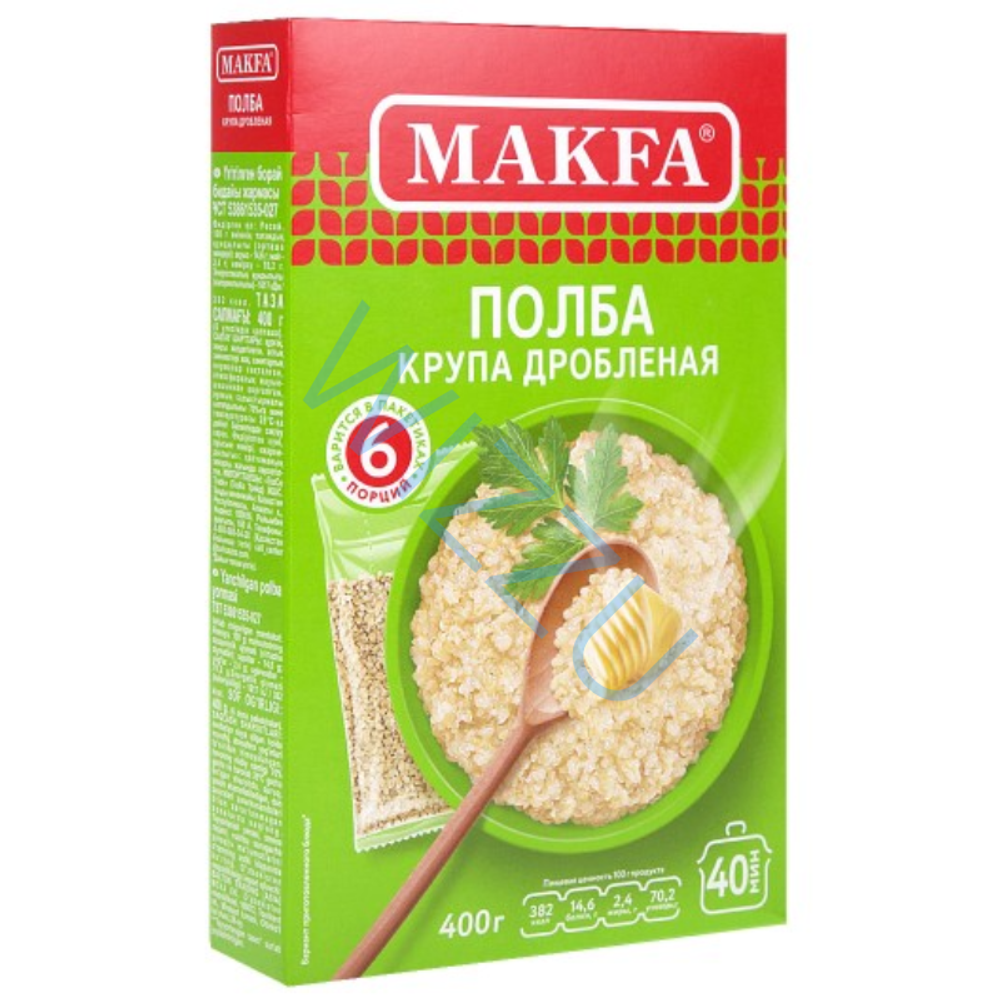 Крупа Макфа Полба дробл в/п 400г