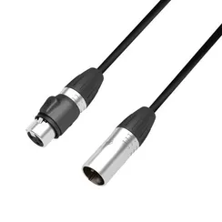 Adam Hall K4 DMF 0300 IP65 - кабель DMX, AES/EBU, XLR (F) - XLR (M), 2 x 0.34 мм2, IP65, 3 м