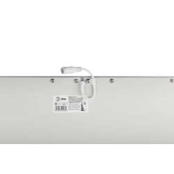 Светодиодная панель ЭРА SPL-510-S-65K-040 40Вт 6500К 595х595х8 серебро без драйвера с ушками ультратонкая | Панели с внешним драйвером