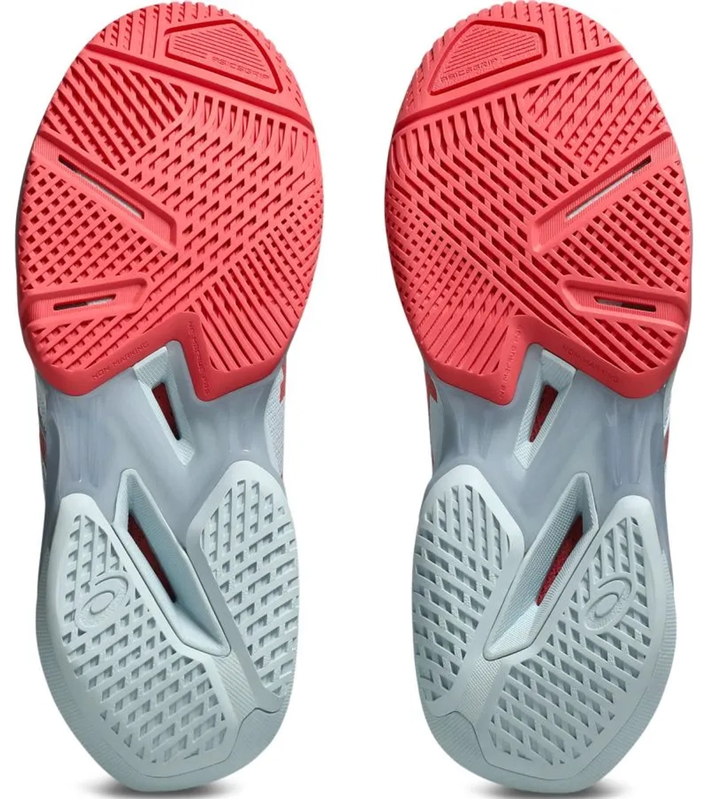 Женские теннисные кроссовки Asics Solution Speed FF 4 - sky/sienna
