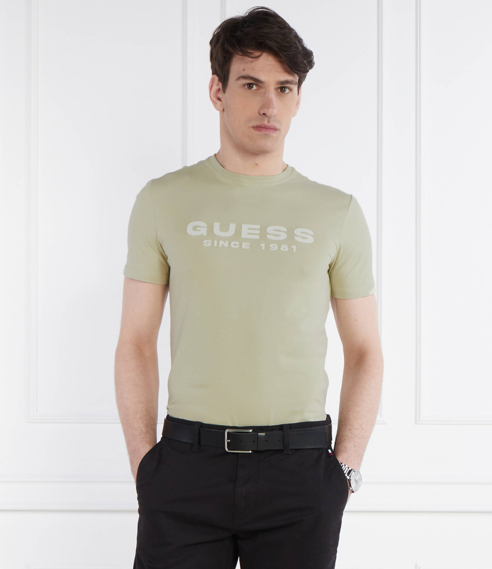 Футболка GUESS - фисташковый(M4GI61 J1314)