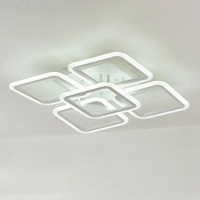 Citilux Марсель Смарт CL232A150E RGB Умная люстра Белая