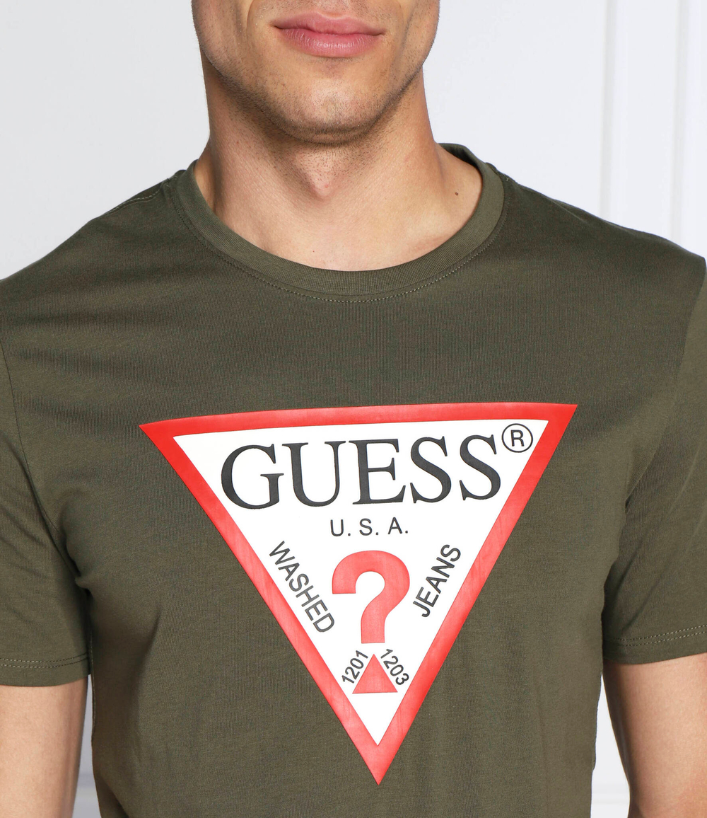 Футболка GUESS - оливковый(M2YI71 I3Z11)