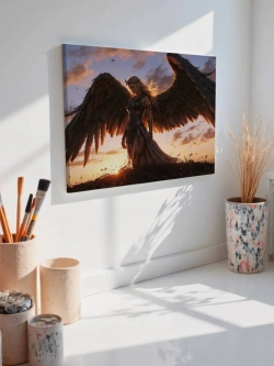 Картина на стену 40 X 50 Девушка ангел
