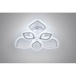 Светильник потолочный светодиодный Rivoli Megan 6110-107 106 Вт LED 2800К - 6200К модерн с пультом | Интерьерные светодиодные светильники