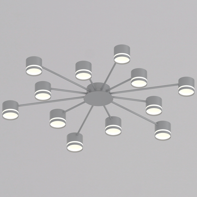 06730-0.3-12 GX53 GREY светильник потолочный Reluce, GX53х12