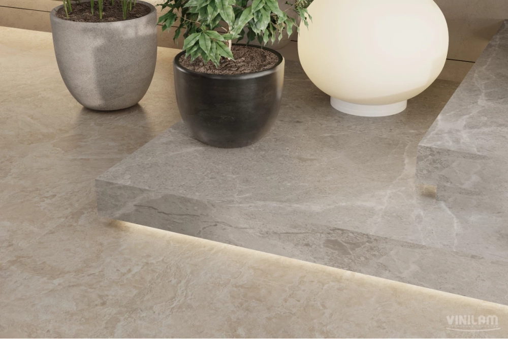 Кварц-винил WPC Vinilam Ceramo Stone 8 мм Аравийский Камень 2.65 м2