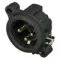 Neutrik NC3MAH панельный разъем XLR male, горизонт. установка на ПП