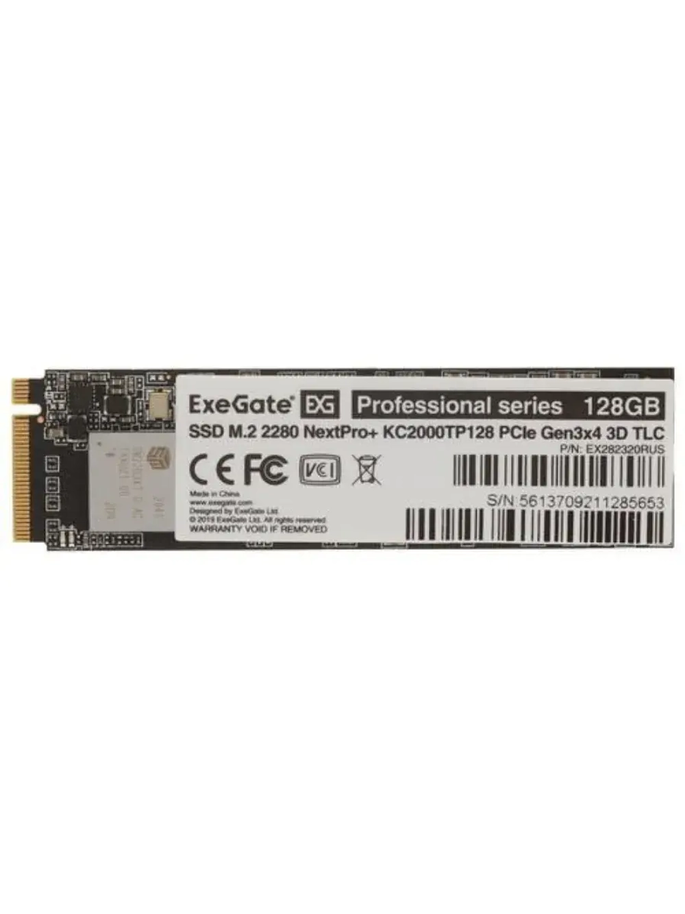 128 МБ M.2 SSD накопитель NextPro+ EX282320RUS