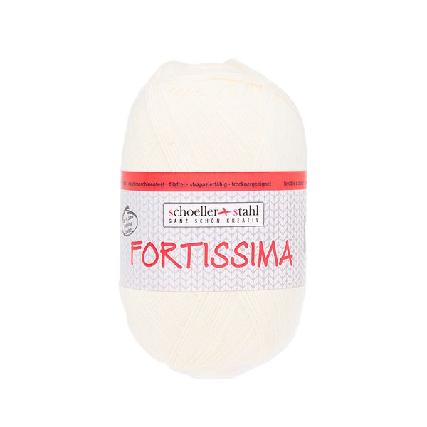 Пряжа Austermann (Аустерманн) Fortissima 100 / уп.5 мот. по 100 г, 420м, бежевый