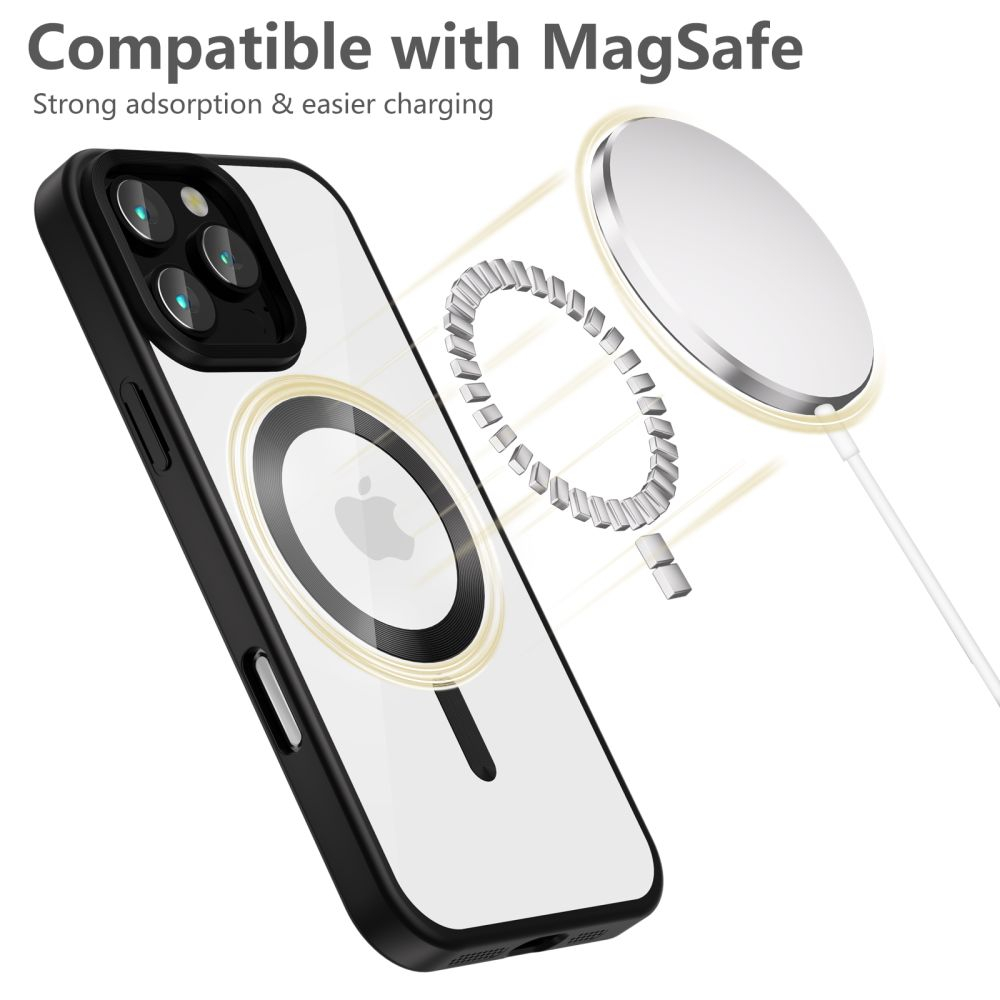 Чехол Tech-Protect MagFlex MagSafe для iPhone 16 Pro Max Satin Black