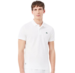 Теннисное поло Lacoste Tennis x Daniil Medvedev - white
