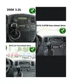Комплект рамки с разъёмами 9"+can VW Multivan 2003-2015, Caravelle/Transporter 2003-2009(острые углы)