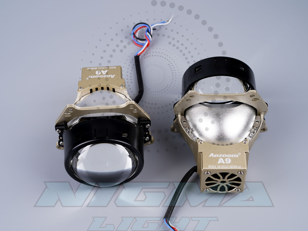 Билед модули Aozoom A7 New 2024 Bi-Led Laser, 90W/100W, 5500K, 12V