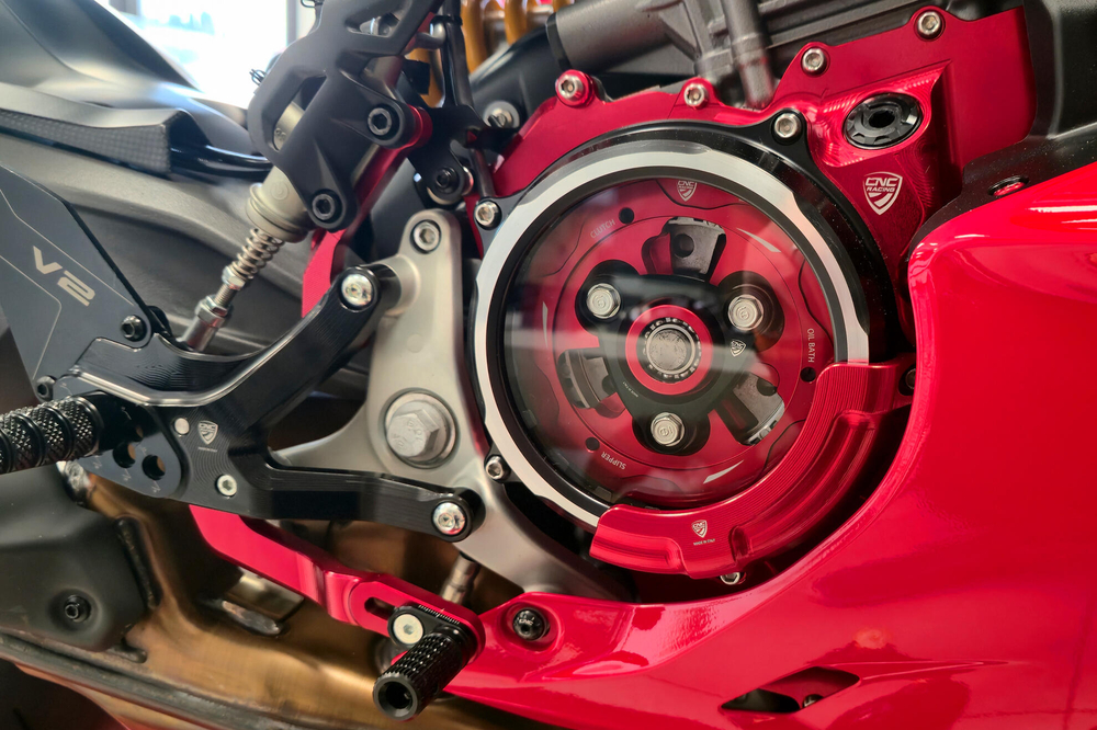 CAP03 CNC RACING PROTECTION FOR CLEAR CLUTCH COVER (P V2, SF V2 2025)