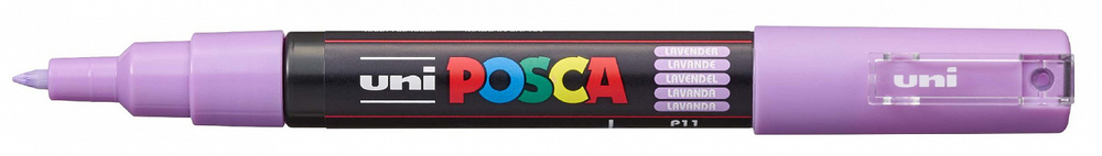 Маркер POSCA PC-1M, лаванда, 0.7 мм, пулевидный наконечник
