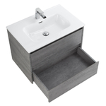 Тумба подвесная с раковиной BelBagno KRAFT-700-2C-SO-CG