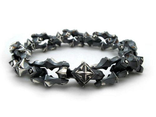 Браслет из серебра Dark Stars AZB-022D