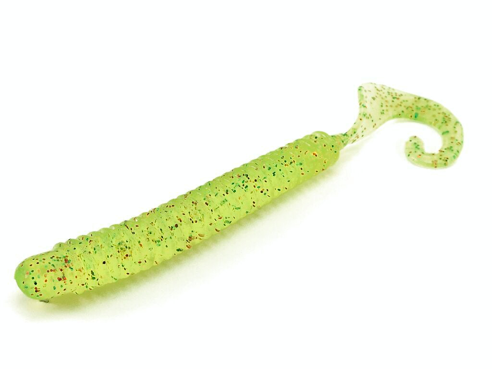 Твистеры съедобные Lucky John Pro Series BALLIST 4" (102мм/6шт)