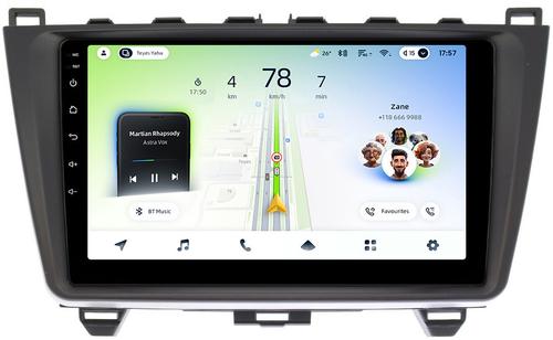 Магнитола для Mazda 6 GH 2007-2012 - Teyes CC4L монитор 9" IPS, Android 14, Быстрая, Snapdragon 662, CarPlay, 4G SIM-слот