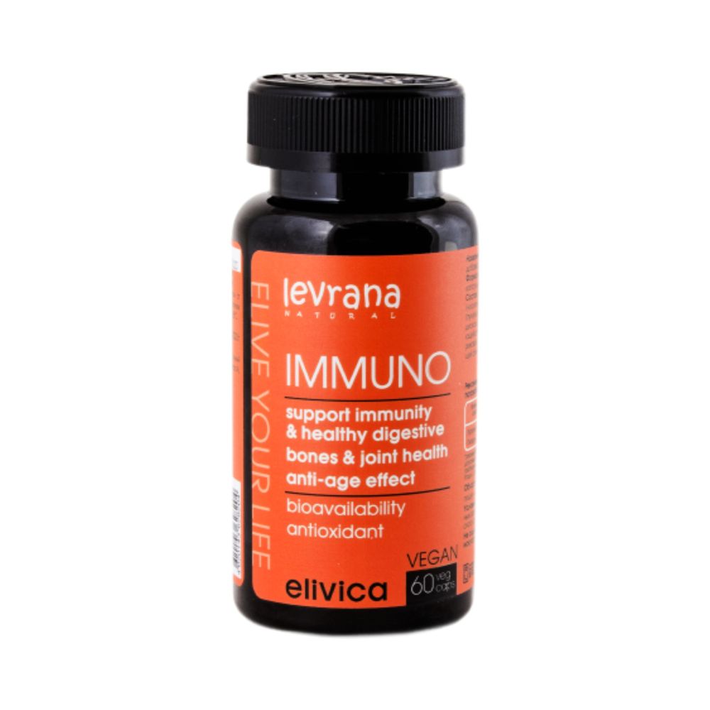 Биологически активная добавка к пище «Иммуно» (Immuno) 60 капсул (Levrana)