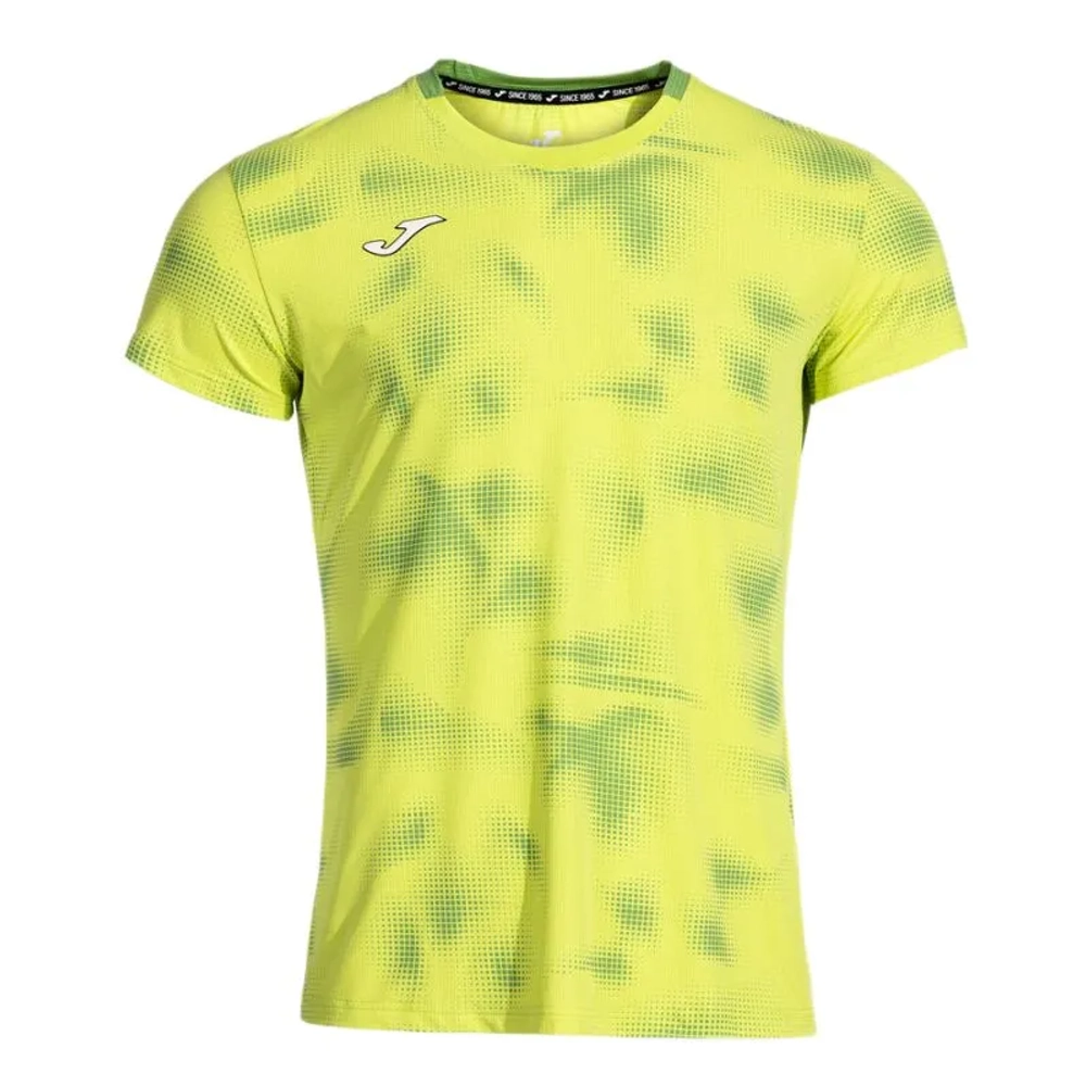 Мужская теннисная футболка Joma Smash Short-Sleeve - lime