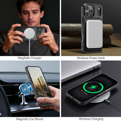 Чехол CaseMe Cardholder 2 in 1 iPhone 17 Pro