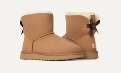 UGG Угги Mini Bailey Bow, каштановый