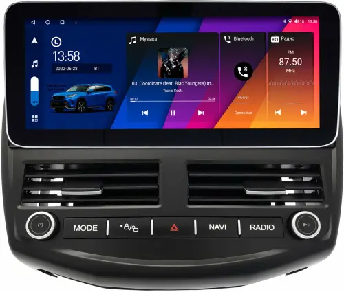 Магнитола для Ford Focus 3 2011-2019 - Canbox H-Line 3053 монитор 12.3" QLED в стиле MERCEDES на Android 10, Быстрая, ТОП-процессор, CarPlay, 4G SIM-слот