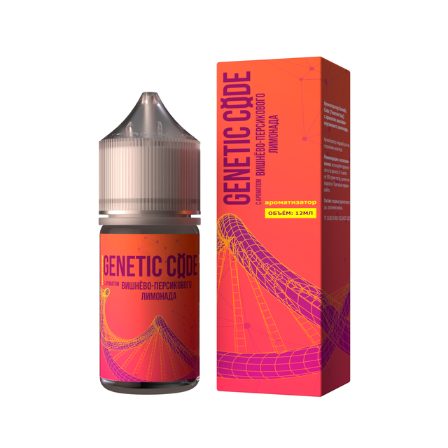 Ароматизатор Genetic Code 12 мл - Cherry Peach lemonade