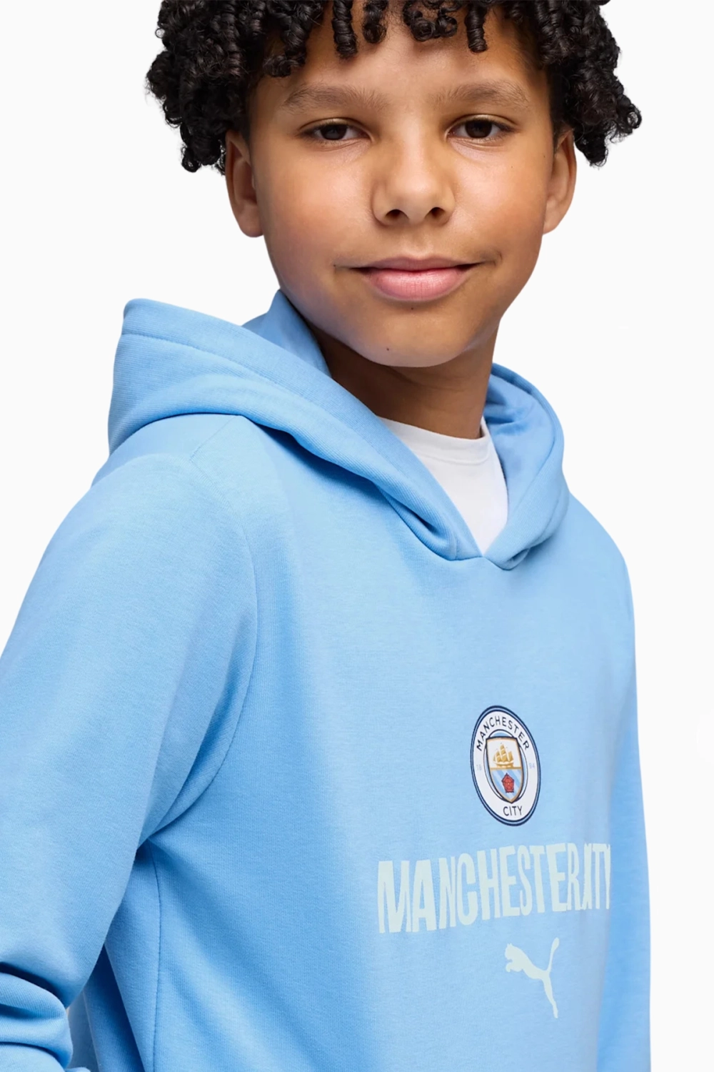 Кофта Puma Manchester City 26/27 ftblCulture Junior - синий