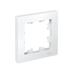 Рамка пластиковая на 1 пост Systeme Electric AtlasDesign Лотос ATN001301